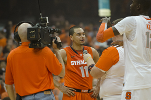 Syracuse guard Tyler Ennis was one of 46 players named to the preseason Bob Cousy Award Watch list on Tuesday. The award is given to the best point guard in the nation.