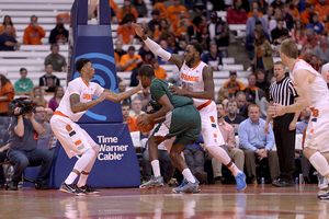 Forward Chris McCullough and Rakeem Christmas have stood out on the defensive end and if they can stay out of foul trouble, their offensive exploits will only elevate Syracuse.