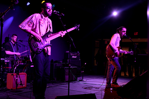 (from left) Steve Graf, Max Flansburg and Jamie Knittel, make up local band The New Daze. The three have been a part of the band for four years, and have performed throughout Syracuse and upstate New York.     