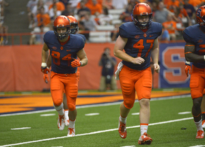 Matt Keller was given a scholarship out of high school. SU special teams coordinator Tim Daoust said he was worth the investment. 