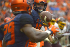 Zack Mahoney will start at quarterback for Syracuse. He was the fifth-string QB at the start of the season. 