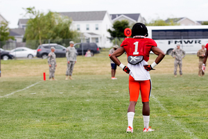 Syracuse defensive coordinator Chuck Bullough wouldn't commit to using Julian Whigham (pictured) in the same role moving forward. 