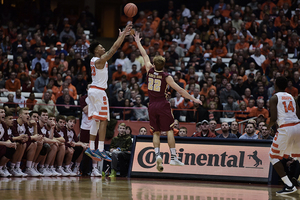 Malachi Richardson and Syracuse moved away from its plan to jack up threes and slashed more into the paint. 