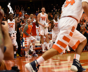 After losing the first four games of its conference slate, Syracuse has won two consecutive Atlantic Coast Conference games.