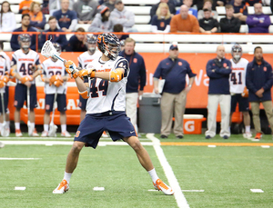 Matt Lane scored two goals and assisted on two others for Syracuse. The Orange spread its offense around on Sunday. 