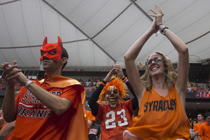 Otto's Army president Johnny Oliver (left) was shocked when he heard the news that Mark Coyle would be leaving Syracuse University.