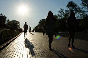 Improvements have been made at a few locations on the University Place promenade.