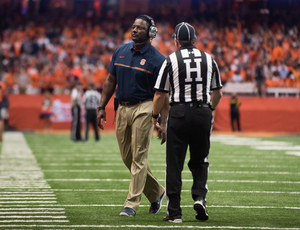 Syracuse head football coach Dino Babers added JUCO defensive end Josh Allen. 