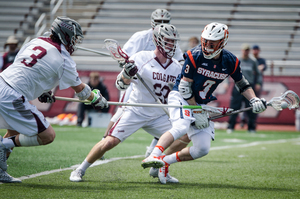 Syracuse sophomore attack Nate Solomon and the Orange open up NCAA tournament play Sunday at 7:30 p.m. in the Carrier Dome. 