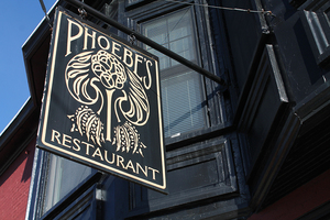 Phoebe's restaurant opened across from the Syracuse Stage/Syracuse University Drama Complex in 1976.