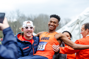 As a freshman, Justyn Knight finished 143rd. Then he crept up quickly, finishing fourth and then second. As a senior, he won the whole thing on Saturday. 