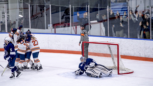 After scoring nine times in its first nine games, Syracuse has 14 goals over the last four games