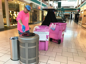 One of Pulp's top 10 best stories from the fall 2017 semester was about Laurence Segal, a 40-year-old DeWitt resident who raises money for breast cancer research by collecting used plastic bottles.