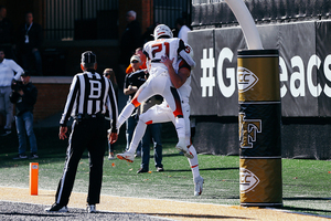 The Orange's ranking comes off a 41-24 road win over Wake Forest on Saturday.