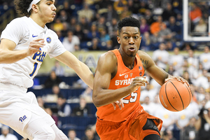 Syracuse played Pitt twice last season, winning both times. 