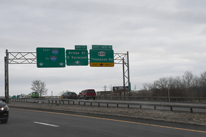 Syracuse head coach Jim Boeheim struck and killed a man while driving on Interstate 690 late Wednesday night.