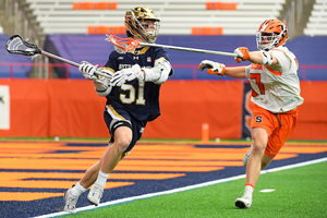 Pat Kavanagh recorded four goals in Notre Dame's blowout win in the Carrier Dome.