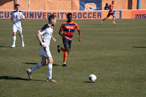 Deandre Kerr led Syracuse in goals and played in all but one match this season.