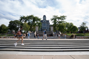 The goal of the campaign is to raise $1.5 billion in private donations and funds to support the expansion of faculty research and the student experience. 