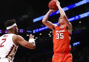 Buddy Boeheim will miss Syracuse's quarterfinal game against Duke on Thursday.