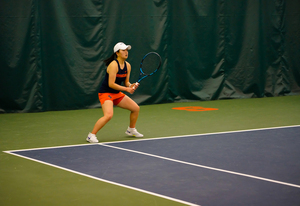 Syracuse struggled in singles and doubles play against Wake Forest. 