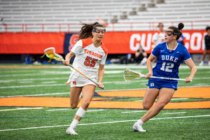 Syracuse faces No. 1 North Carolina on Saturday afternoon. 