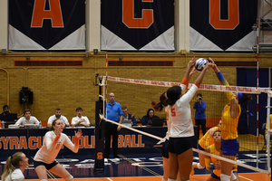 The Orange recorded 16 blocks in their win over Virginia.