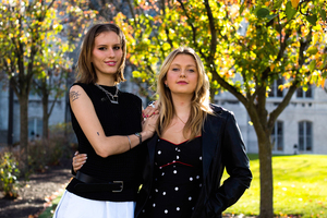 Emma Lueder and Jennie Bull founded Moody Magazine in April, and hope to continue to grow the magazine on campus and beyond.