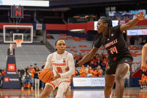 Despite Dyaisha Fair and Teisha Hyman injuries, Syracuse led at halftime but failed to clinch its sixth ACC win against Louisville.