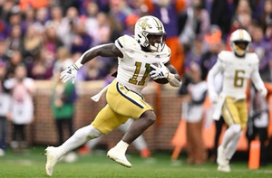 After making the shift from wide receiver to running back, Jamal Haynes has become a standout weapon for Georgia Tech’s offense.