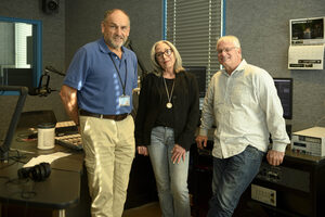 From left, Ron Lombard, Tere Paniagua and Mitch Gelman helped create Pulso Central with the mission of catering to the growing Spanish-speaking community of central New York. Pulso Central is central New York’s first Spanish-language radio initiative featuring music as well as local and national shows.