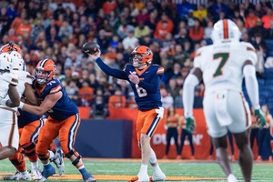 Despite No. 8 Miami entering the day with a +112 fourth-quarter point differential, Syracuse closed out the Hurricanes late to clinch its biggest win of the season.