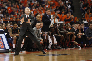 Cincinnati head coach Mick Cronin coaches his team in the second half.