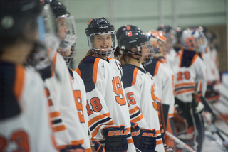 The Orange lost its home-opener at Tennity Ice Pavilion on Friday night to top-ranked Wisconsin. 