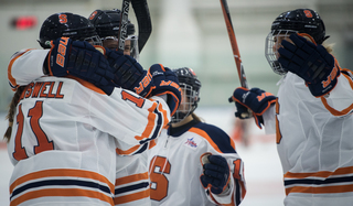 Syracuse scored the first two goals of the game before Providence scored on a power play in the third period.