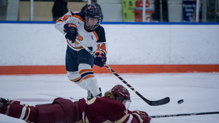 Savannah Rennie totaled three shots, a goal and an assist in the loss.