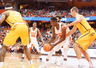 Bourama Sidibe shot 2-for-3 and added seven rebounds.