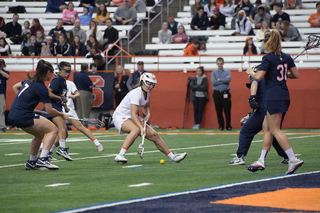 Syracuse scooped up 22 ground balls. 