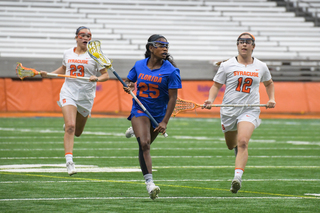 Aniya Flanagan grabbed two ground balls. 