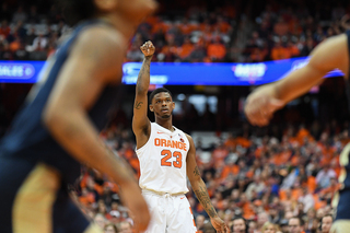 Frank Howard shot 2-of-9 from the field on Saturday. 