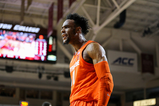 Oshae Brissett totaled a team-high five rebounds. 
