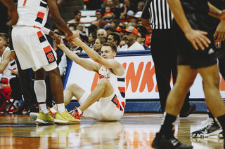 Buddy Boeheim (10 points) was the lowest of Syracuse's five scorers in double-digits.