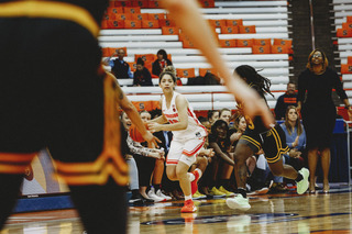 After Syracuse extended its lead in the fourth quarter, Hillsman put in his reserves — including Alisha Lewis — to finish the game.