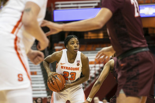 Kiara Lewis hit a game winning layup with five seconds remaining in the contest. She finished with 19 points.