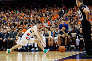 Joe Girard III had just one of Syracuse's 10 turnovers against the Blue Devils.