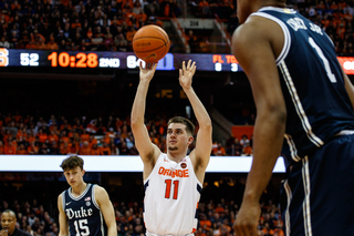 For the second time in three games, Girard — one of the country's best free throw shooters — missed a foul shot.